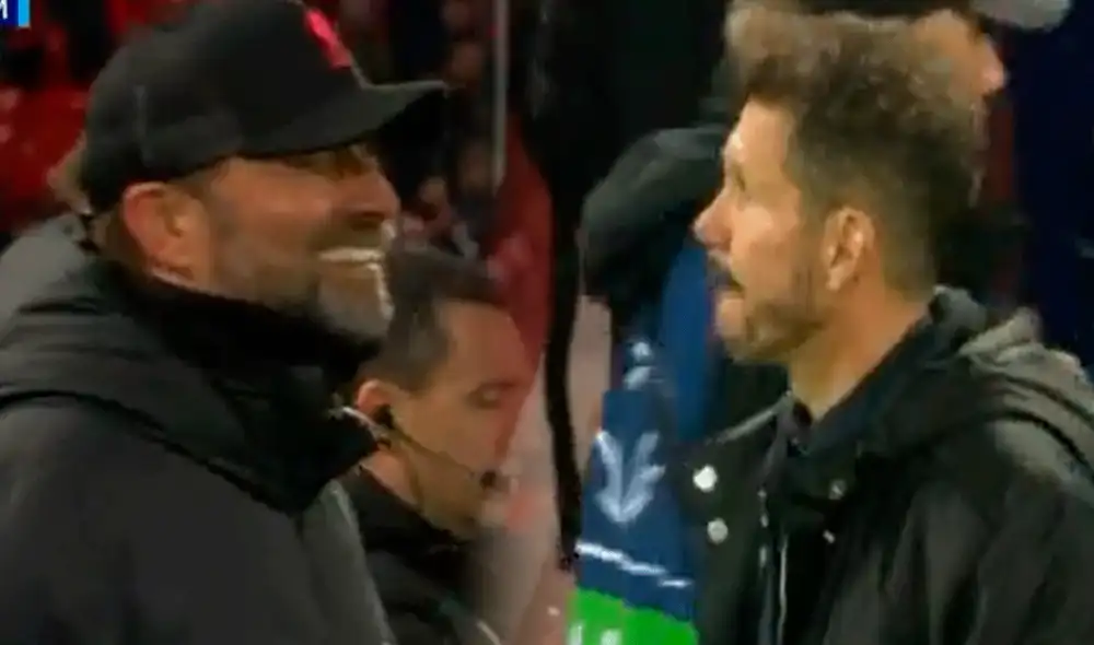 El Liverpool de Jürgen Klopp superó 2-0 al Atlético de Madrid del 'Cholo' Simeone por Champions League 2021-22. Foto: captura ESPN