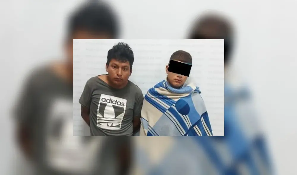 Los detenidos fueron reconocidos por sus víctimas como los responsables de asaltos. Foto: PNP Los detenidos fueron reconocidos por sus víctimas como los responsables de asaltos. Foto: PNP