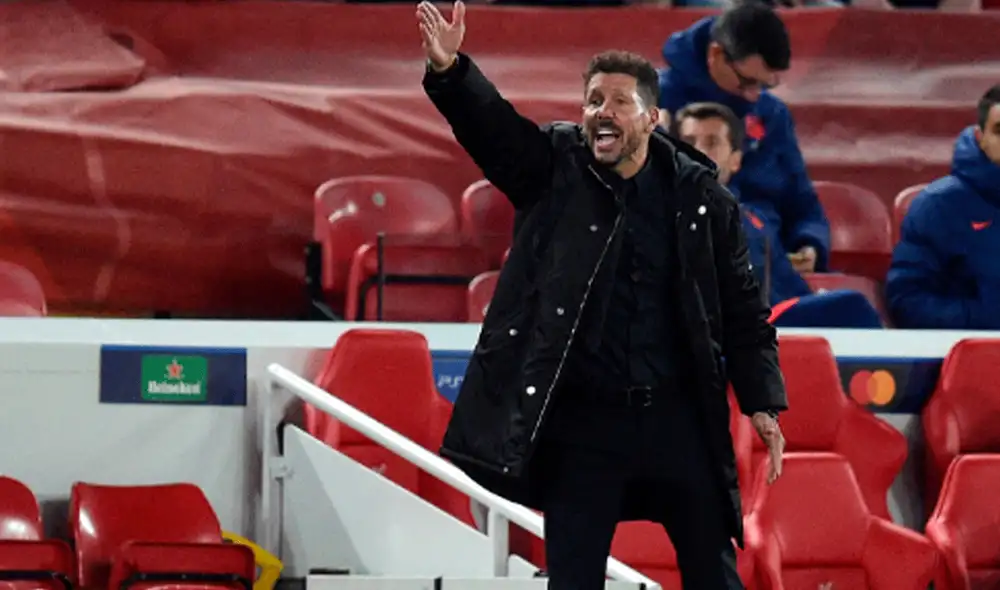 Tras la derrota ante el Liverpool en Anfield, Atlético Madrid marcha tercero del Grupo B con cuatro puntos. Foto: AFP Tras la derrota ante el Liverpool en Anfield, Atlético Madrid marcha tercero del Grupo B con cuatro puntos. Foto: AFP