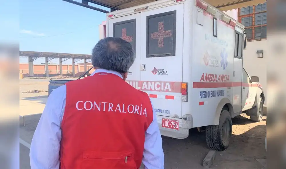 La ambulancia demandó un costo de 293.000 soles. Foto: Contraloría
