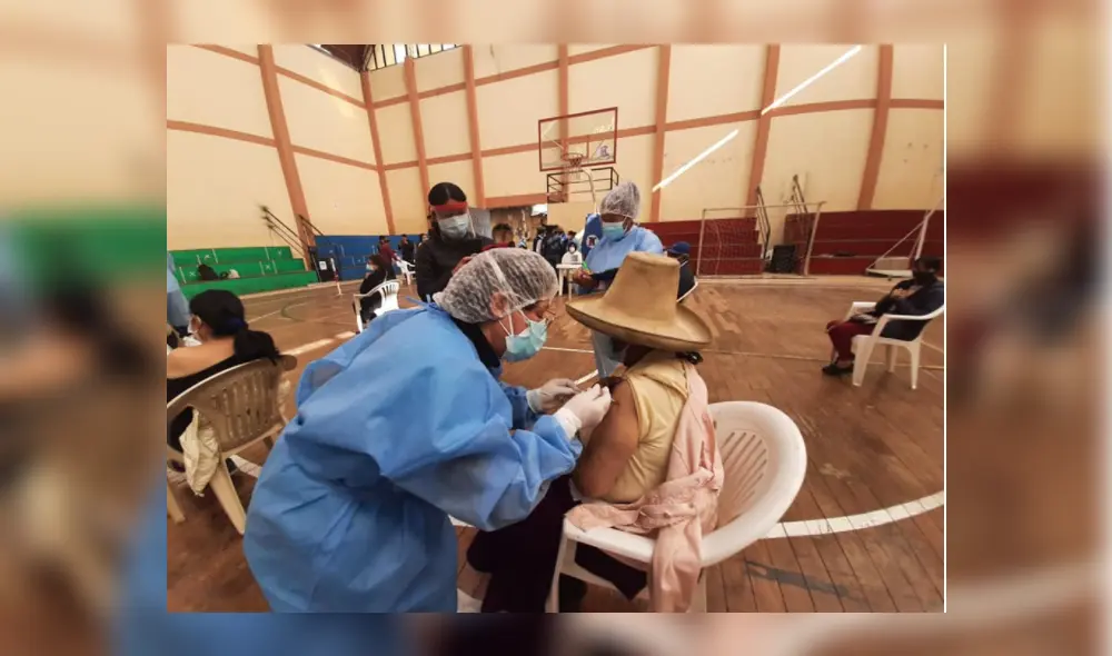 La autoridad regional señaló que el proceso de vacunación avanza en la zona urbana y rural. Foto: Gobierno Regional de Cajamarca La autoridad regional señaló que el proceso de vacunación avanza en la zona urbana y rural. Foto: Gobierno Regional de Cajamarca