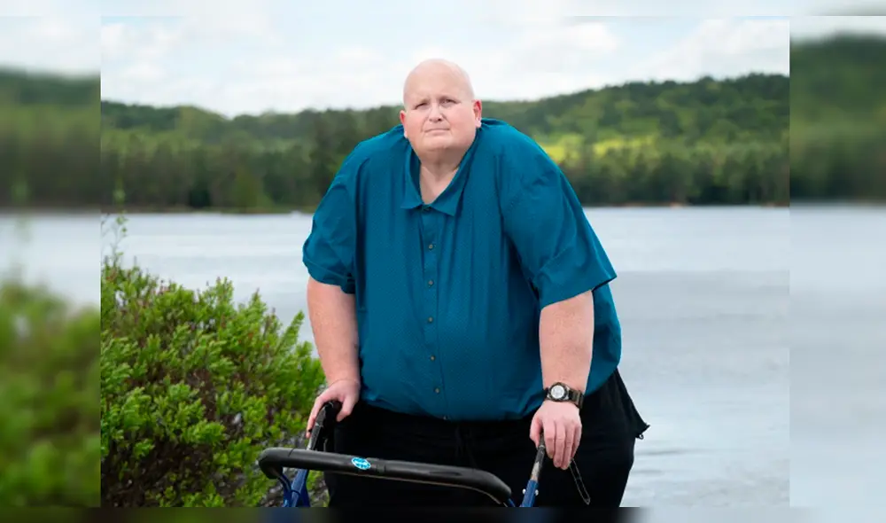 Paul Mason llegó a ser el hombre más gordo del mundo, pesando más de 508 kilos. Foto: Phil Penman Paul Mason llegó a ser el hombre más gordo del mundo, pesando más de 508 kilos. Foto: Phil Penman
