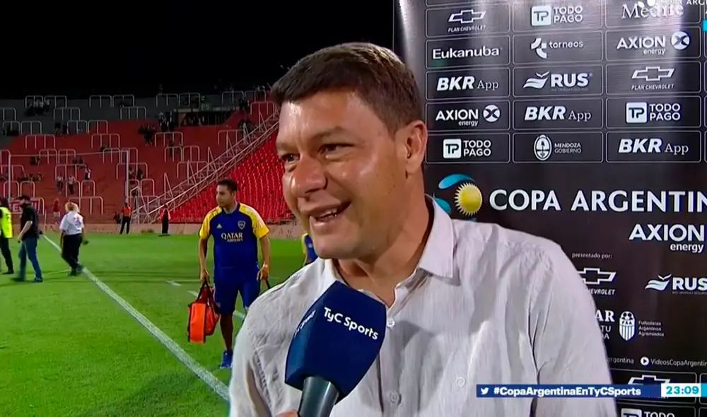 Sebastián Battaglia asumió el cargo después de la destitución de Miguel Ángel Russo en agosto. Foto: captura TyC Sports Sebastián Battaglia asumió el cargo después de la destitución de Miguel Ángel Russo en agosto. Foto: captura TyC Sports