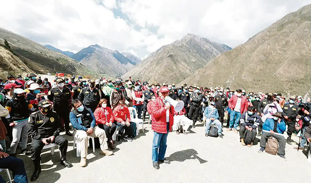 Pacto. Se aseguró el diálogo para resolver las diferencias. Foto: difusión