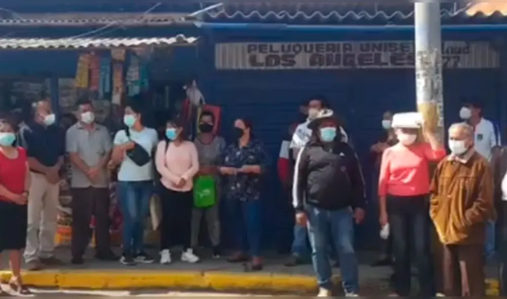 Comerciantes formales del Mercado Modelo de Chiclayo. Foto: captura/URPI-LR