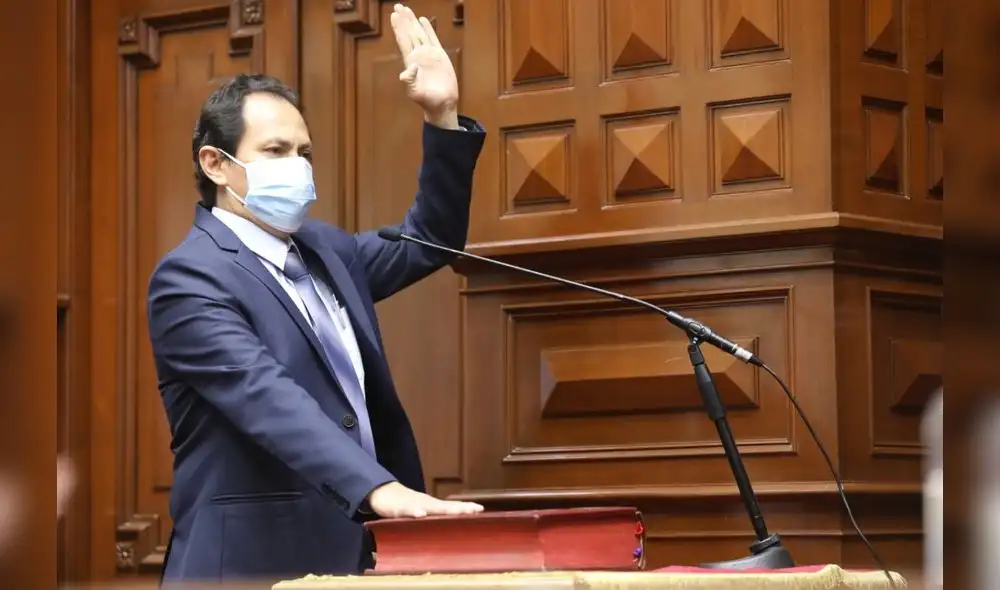 Segundo Montalvo es congresista de la bancada de Perú Libre. Foto: Twitter/Congreso Segundo Montalvo es congresista de la bancada de Perú Libre. Foto: Twitter/Congreso