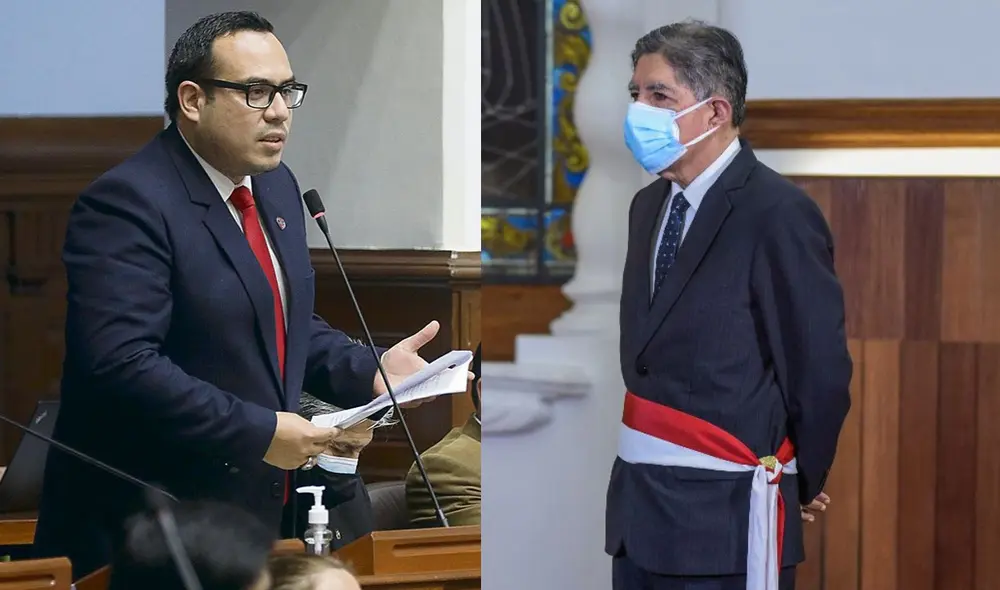 "Para nosotros es importante conocer qué acciones concretas van a tomar como Gobierno en seguridad ciudadana", expresó José Jerí. Foto: composición/Congreso/Presidencia "Para nosotros es importante conocer qué acciones concretas van a tomar como Gobierno en seguridad ciudadana", expresó José Jerí. Foto: composición/Congreso/Presidencia