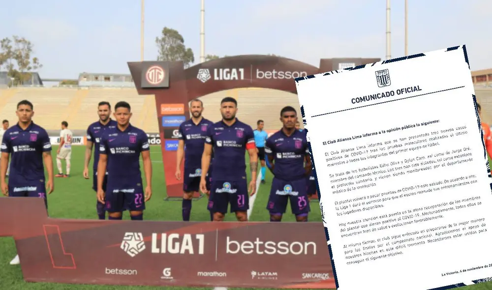 1Alianza Lima presente trece casos de COVID-19 en su plante. Foto: Liga de Fútbol Profesional 1Alianza Lima presente trece casos de COVID-19 en su plante. Foto: Liga de Fútbol Profesional