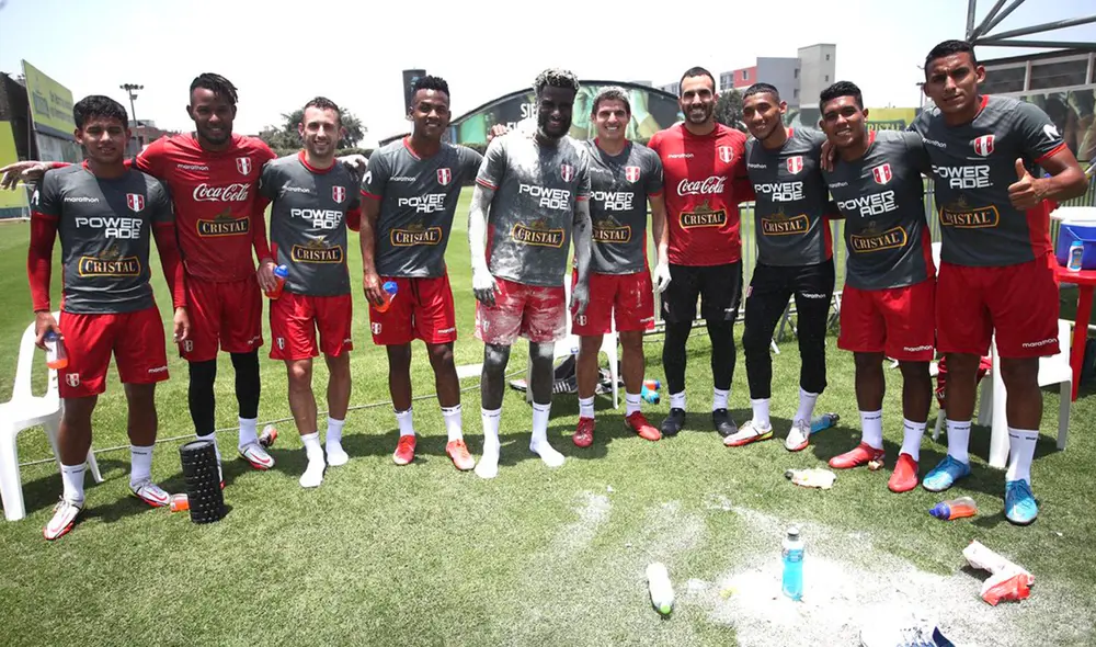 Así se celebró el cumpleaños de Ramos en la interna de la Bicolor. Fuente: FPF Así se celebró el cumpleaños de Ramos en la interna de la Bicolor. Fuente: FPF