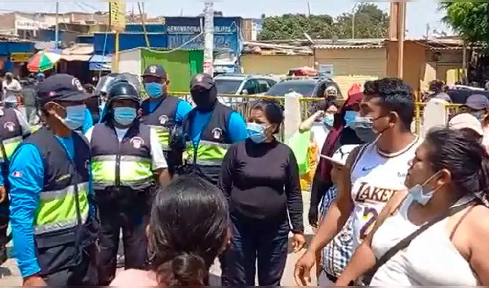 Ediles y comerciantes se enfrascaron en una querella. Foto: captura/URPI-LR