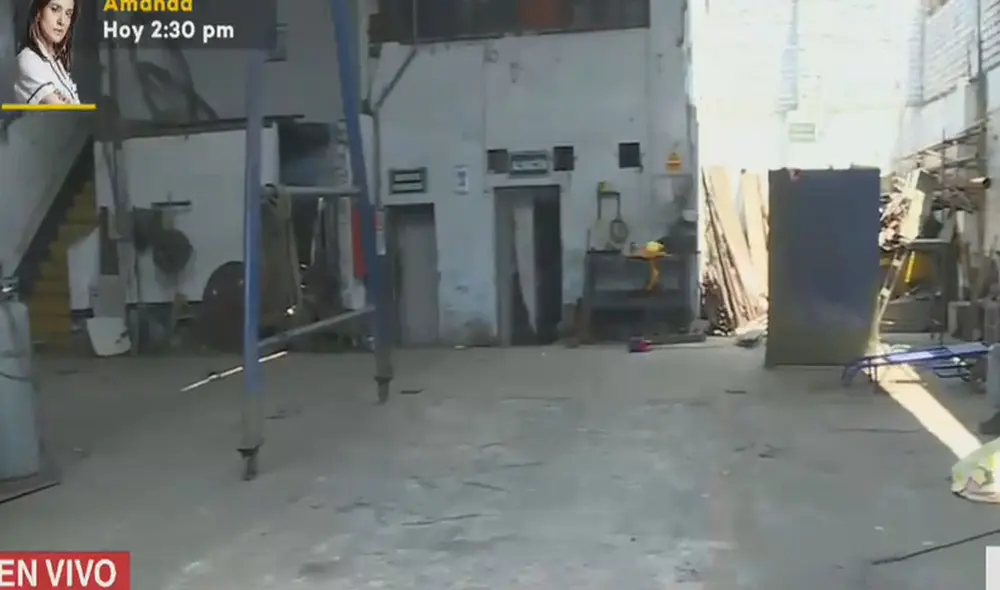 PNP investiga el caso de robo de maquinaria. Foto: captura de Latina PNP investiga el caso de robo de maquinaria. Foto: captura de Latina