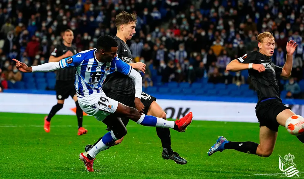 Real Sociedad derrotó 0-1 a Sturm Graz en Austria. Fuente: RealSociedad Real Sociedad derrotó 0-1 a Sturm Graz en Austria. Fuente: RealSociedad