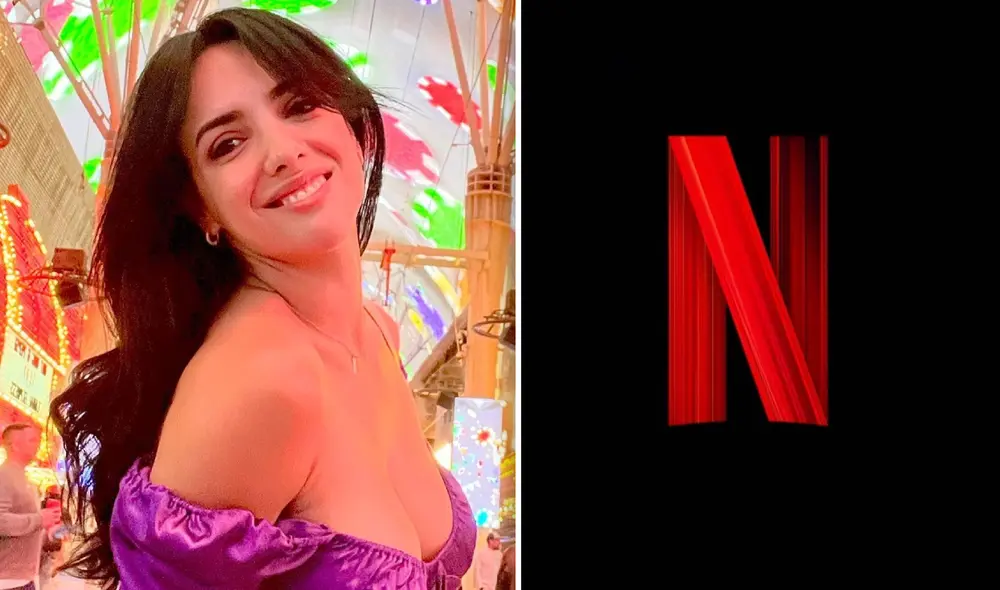 “Estoy aquí en Las Vegas visitando varios lugares y con proyectos interesantes", expresó Rosángela Espinoza. Foto: composición Instagram/Netflix