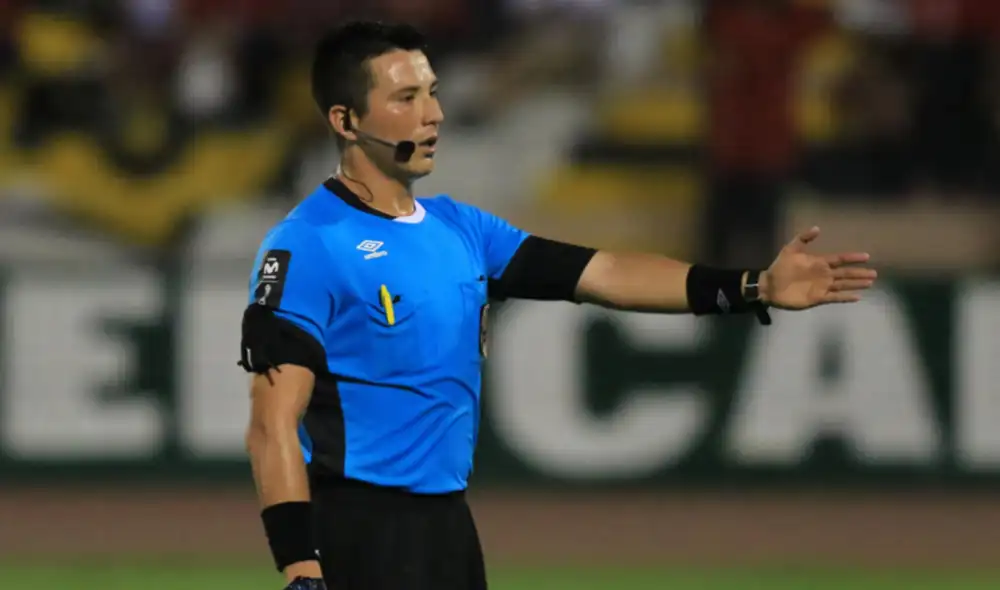 Kevin Ortega Pimentel es árbitro profesional desde 2015. Foto: GLR Kevin Ortega Pimentel es árbitro profesional desde 2015. Foto: GLR