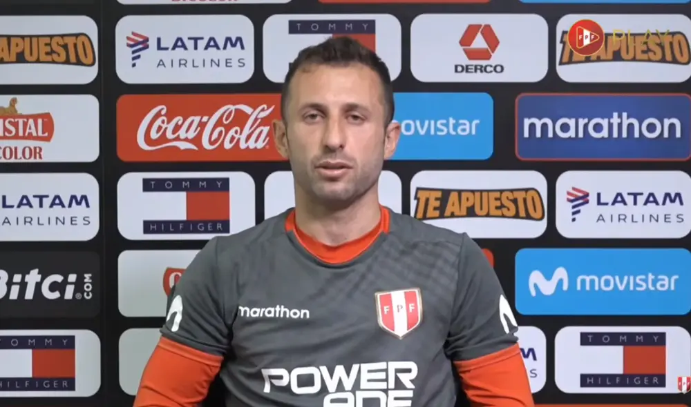 Horacio Calcaterra debutó con la Bicolor en un amistoso ante Países Bajos en 2018. Foto: captura de FPF