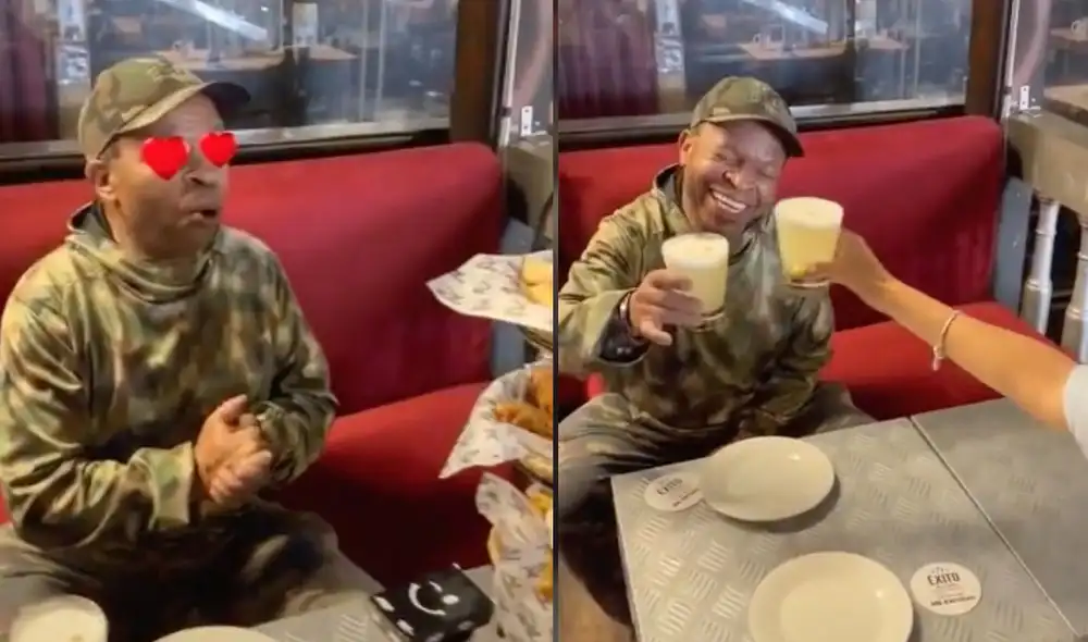 El cómico Martín Farfán junto a una reconocida cadena de restaurantes divirtieron a sus seguidores con un TikTok  Foto: captura TikTok