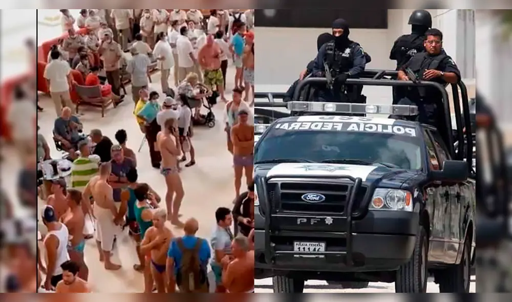 El tiroteo fue reportado en el hotel Hyatt de Cancún. Foto: composición/Twitter-MikeSington