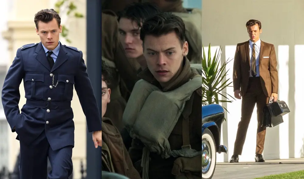 Estas son algunas de las producciones cinematográficas en las que ha participado Harry Styles. Foto: Composición Estas son algunas de las producciones cinematográficas en las que ha participado Harry Styles. Foto: Composición