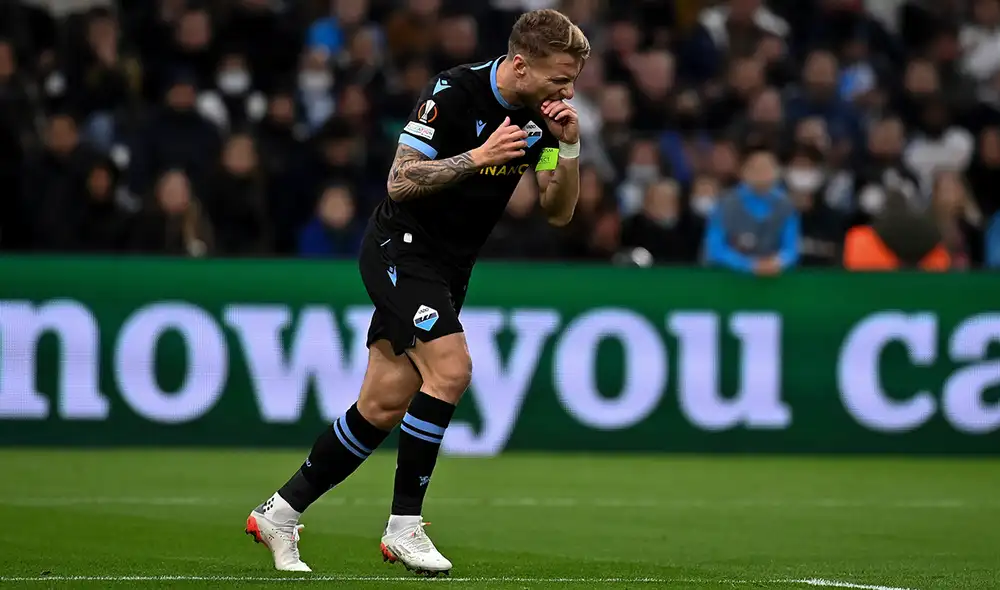 Ciro Immobile ha jugado 233 partidos con la Lazio. Foto: EFE