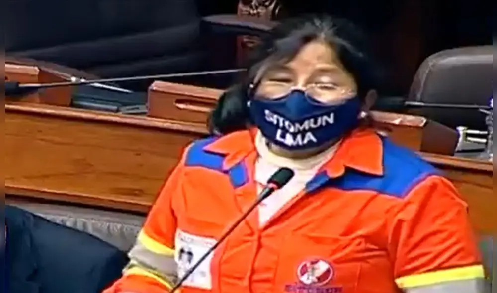 Isabel Cortez era representante del sindicato de los trabajadores de limpieza municipales. Foto: captura de pantalla Isabel Cortez era representante del sindicato de los trabajadores de limpieza municipales. Foto: captura de pantalla