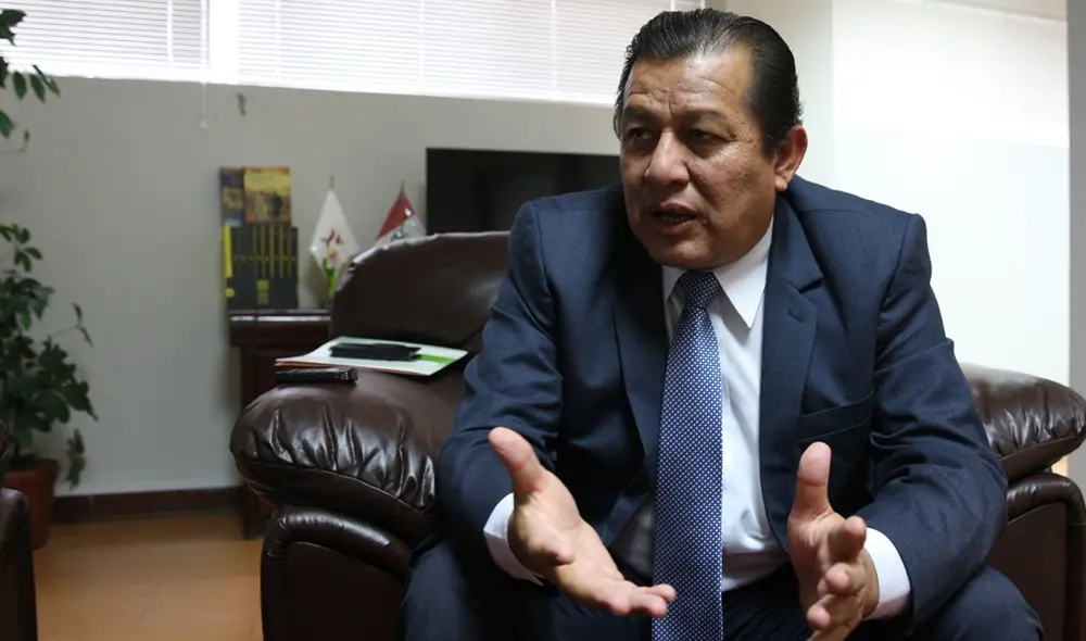 Eduardo Salhuana cuestionó nombramiento de Juan Carrasco. Foto: Andina Eduardo Salhuana cuestionó nombramiento de Juan Carrasco. Foto: Andina