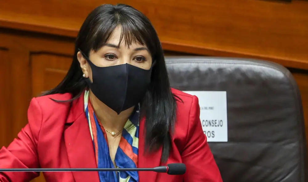 Mirtha Vásquez es presidenta del Consejo de Ministros desde el 6 de octubre, en reemplazo de Guido Bellido. Foto: Congreso
