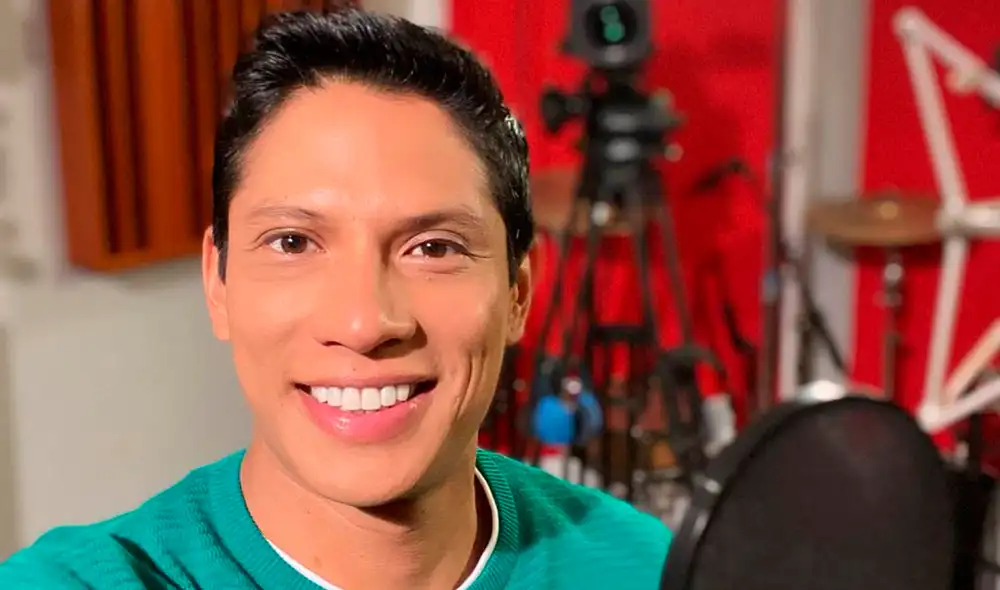 André Silva ahora domina el estudio de grabación cantando al ritmo de la cumbia. Foto: Instagram/André Silva