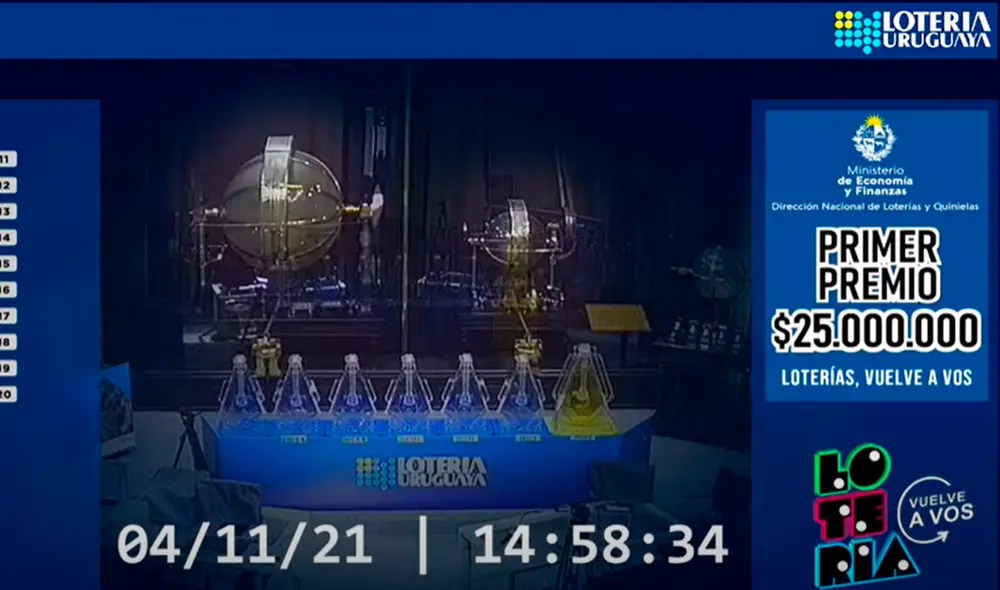 La Tómbola tendrá hoy otros ganadores. Revisa los resultados tras el sorteo de este jueves 4 de noviembre en Uruguay. Foto: captura de YouTube/La Banca La Tómbola tendrá hoy otros ganadores. Revisa los resultados tras el sorteo de este jueves 4 de noviembre en Uruguay. Foto: captura de YouTube/La Banca