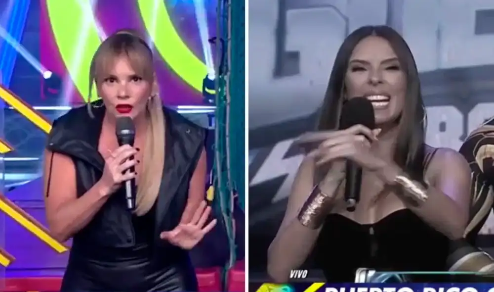 Johanna San Miguel arremete contra conductores de Guerreros Puerto Rico. Foto: composición/captura de América TV