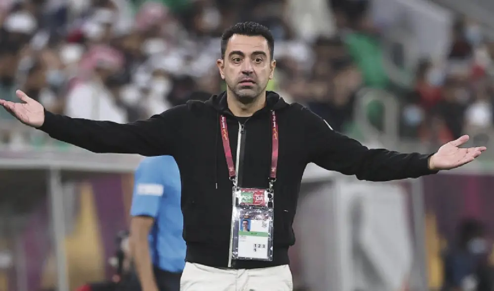 Xavi Hernández podría ser ser nuevo entrenador del FC Barcelona tras dejar Al-Sadd. Foto: EFE