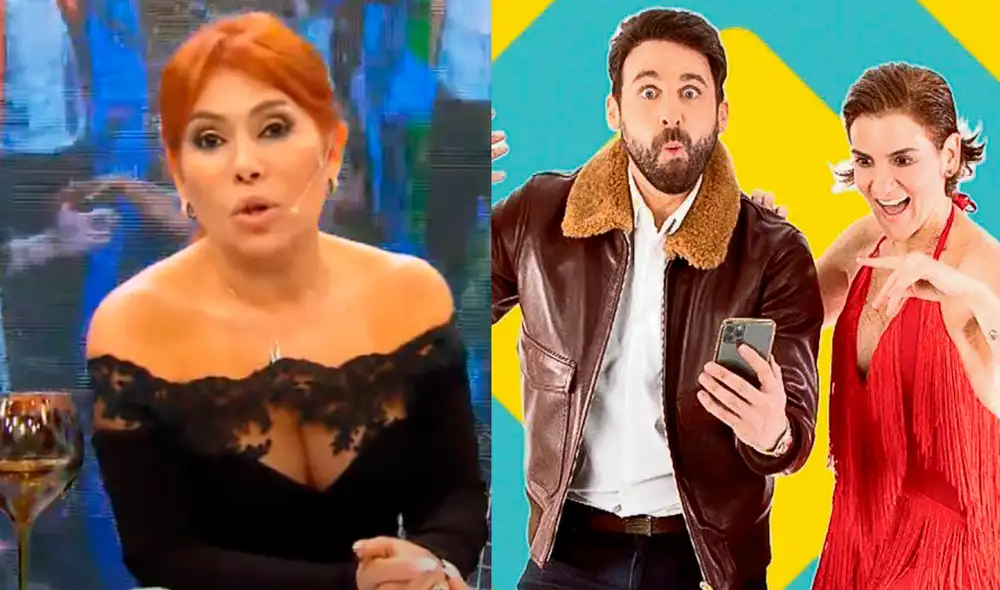 Magaly Medina se refirió a la entrevista que hizo Amor y fuego. Foto: captura ATV / Instagram