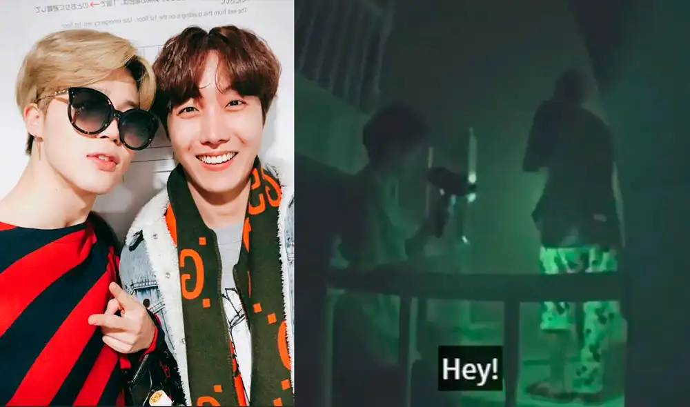 Jimin no perdió la oportunidad de jugar una broma a J-Hope en In the soop. Foto: composición/captura BIGHIT Jimin no perdió la oportunidad de jugar una broma a J-Hope en In the soop. Foto: composición/captura BIGHIT