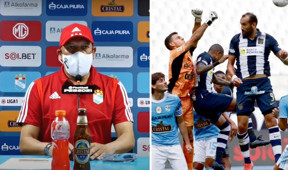 Roberto Mosquera se refirió a la final que sostendrán Cristal y Alianza Lima. Foto: Cristal TV/Liga de Fútbol Profesional