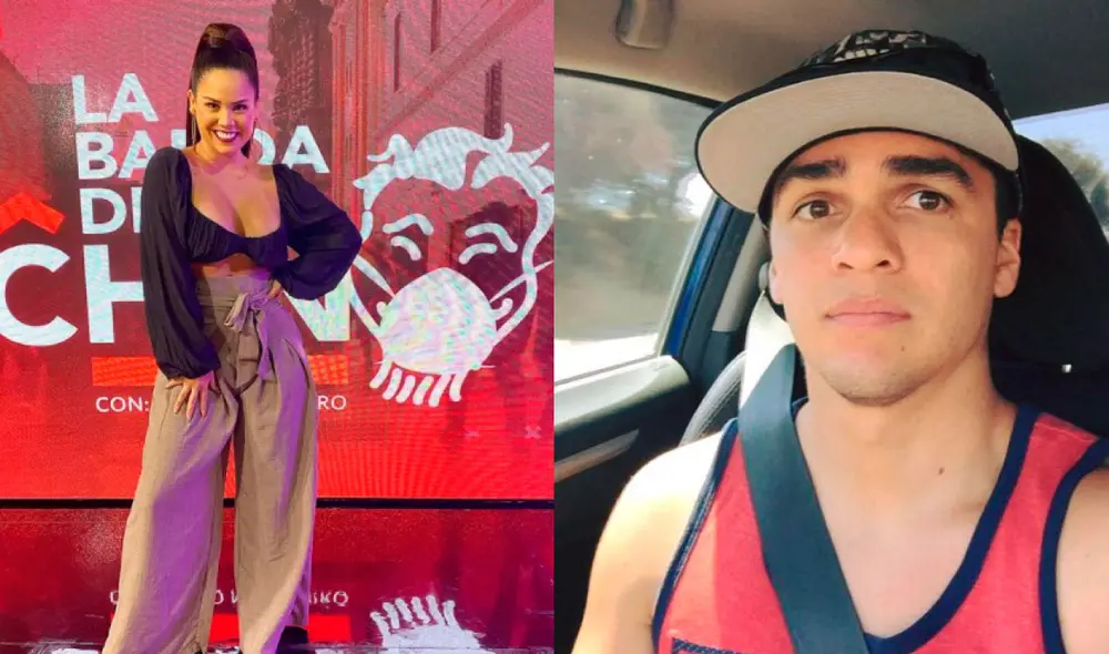 Abogado acusó a Juan Víctor Sánchez de no darle el pasaporte de la menor a Andrea San Martín para que puedan viajar a Estados Unidos. Foto: composición Andrea San Martín/Instagram, Juan Víctor Sánchez/ Facebook.