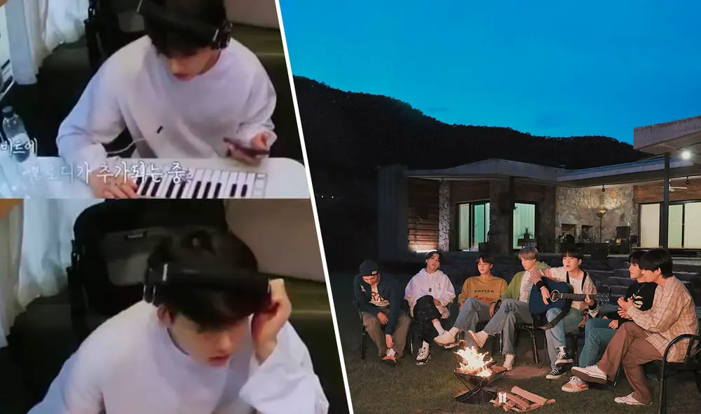 Jungkook estuvo trabajando en la melodía de una canción en In the soop 2. Foto: BIGHIT