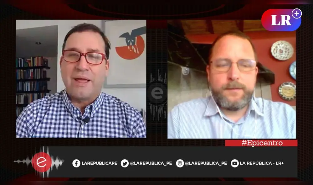 El politólogo Eduardo Dargent, en Grado 5 de Epicentro TV. Video: LR+