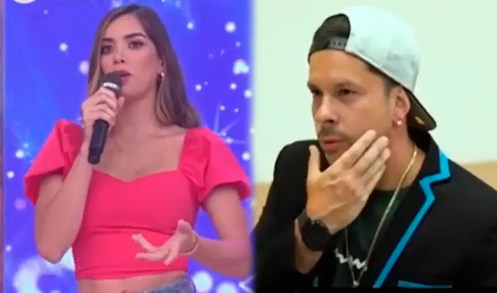 Korina Rivadeneira contó detalles de las escenas con Mario Hart. Foto: capturas América TV Korina Rivadeneira contó detalles de las escenas con Mario Hart. Foto: capturas América TV