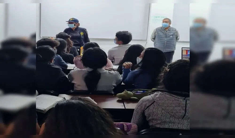 Academia no contaba con licencia para funcionar. Foto: Fiscalía