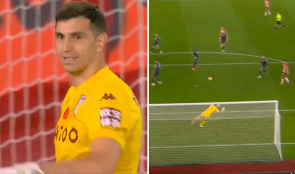 'Dibu' Martínez fue incluido en la lista de Argentina para enfrentar a Uruguay y Brasil. Foto: captura ESPN