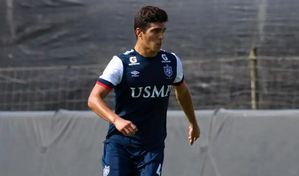 Alfonso Barco juega en la Universidad San Martín. Foto: USMP