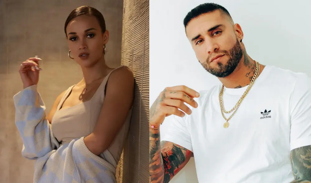 De la ficción a la realidad. Las figuras de América TV desean que el embarazo ficticio de Angie se vuelva realidad. Foto: Angie Arizaga/Jota Benz/ Instagram