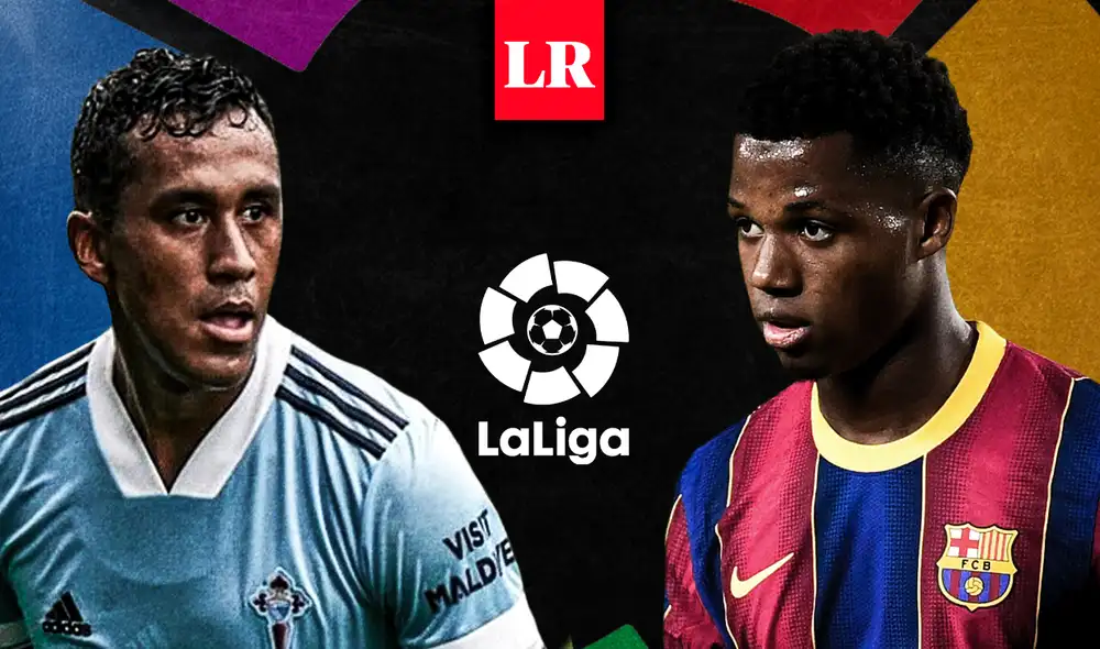 Celta de Vigo vs. FC Barcelona EN VIVO por fecha 13 de LaLiga Santander. Foto: composición GLR/Jazmín Ceras