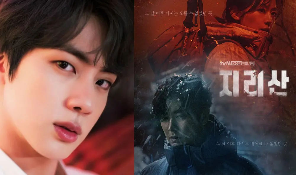 Jin de BTS interpretará "Yours", OST del K-drama Jirisan. Foto: composición/btsinbloom/tVN