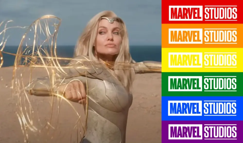 La actriz que interpreta a Thena en Eternals felicitó a Marvel por no ceder al corte de ciertas escenas de la película. Foto: composición/captura de Youtube/difusión La actriz que interpreta a Thena en Eternals felicitó a Marvel por no ceder al corte de ciertas escenas de la película. Foto: composición/captura de Youtube/difusión