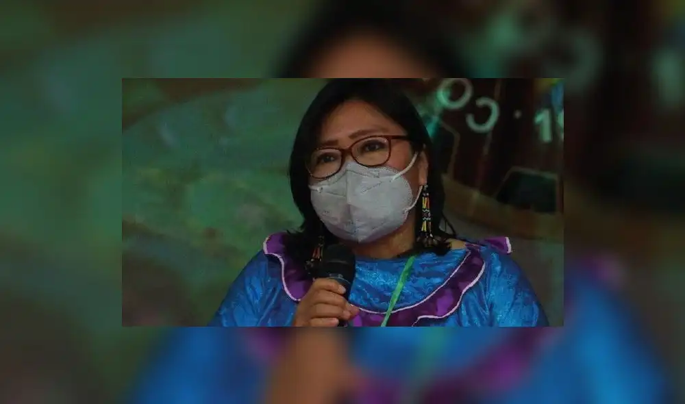 Laboró hasta hace algunos días en la Asociación Interétnica de Desarrollo de la Selva Peruana (Aidesep) como directora de Programa Mujer Indígena. Foto: Gobierno