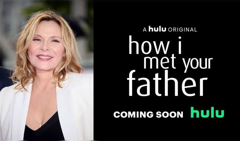 Kim Cattrall es parte de How I met your father, spin off de How I met your mother. Foto: composición/La República/@HIMYFonHulu/Twitter