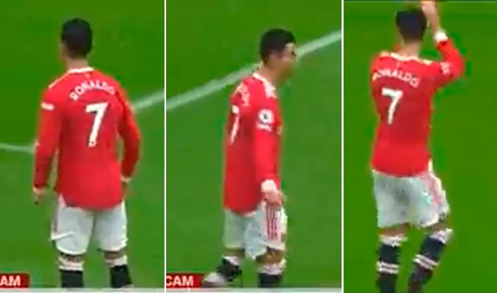 Cristiano Ronaldo regresó esta temporada al Manchester United luego de dejar la Juventus. Foto: captura ESPN