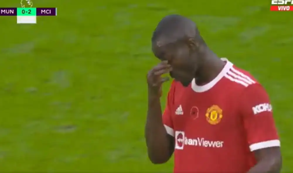 Eric Bailly fue autor del gol en contra al Manchester City. Foto: Captura ESPN