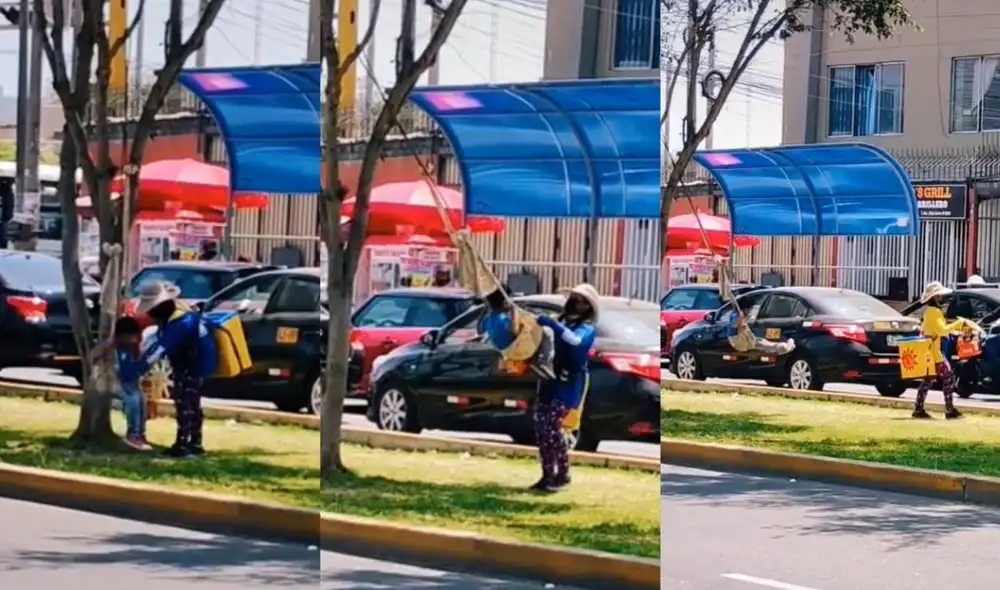 Usuarios buscan a la mamá heladera para poder brindarle algún apoyo económico. Foto: captura de TikTok Usuarios buscan a la mamá heladera para poder brindarle algún apoyo económico. Foto: captura de TikTok