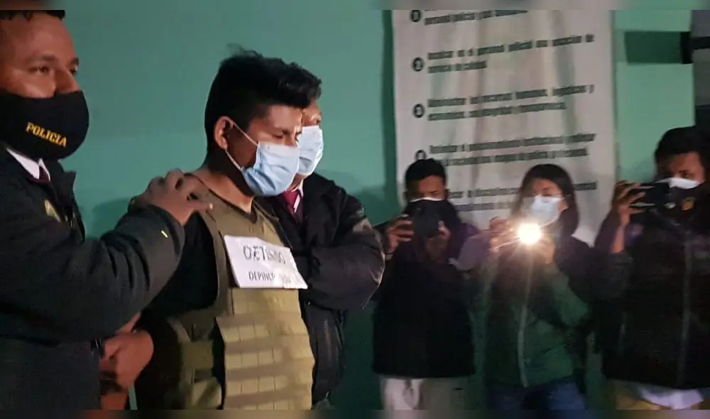 Santiago Paco Mamani se encuentra en Tacna para ser sometido a un proceso penal por asesinar a dos mujeres. Foto: Liz Ferrer / La República